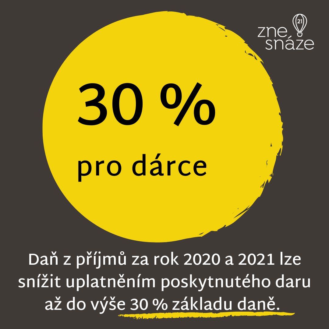 30 procent pro dárce